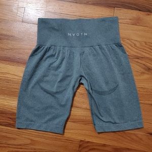 NVGTN Women's Contour Bike Shorts - Forest Green, Size M